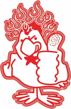関重信 (gebu)さんの焼き鳥屋のキャラクターのデザインへの提案