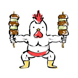 リンゴアザラシ (ringoazarashi)さんの焼き鳥屋のキャラクターのデザインへの提案