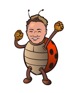 abi_sadaさんのカワイイてんとう虫のキャラクターデザインへの提案