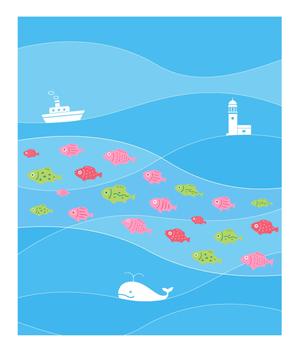 tadao_64 (tadao_64)さんのステンレスボトル表面に利用するイラスト【フラワー／アメリカン／ペンキ／マリン／春夏を連想させる等への提案