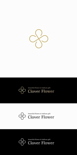 designdesign (designdesign)さんの花屋のＥＣサイト「Ｃｌｏｖｅｒ　Ｆｌｏｗｅｒ」のロゴマーク作成への提案