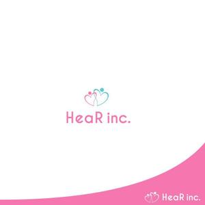 red3841 (red3841)さんの「HeaR inc.」のロゴへの提案