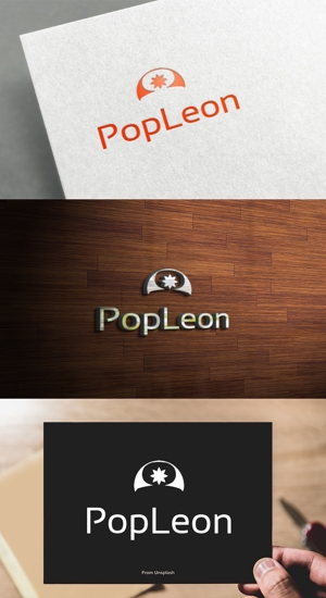 athenaabyz ()さんのアパレルショップサイト　「popleon」のロゴへの提案