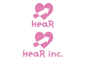 tora (tora_09)さんの「HeaR inc.」のロゴへの提案