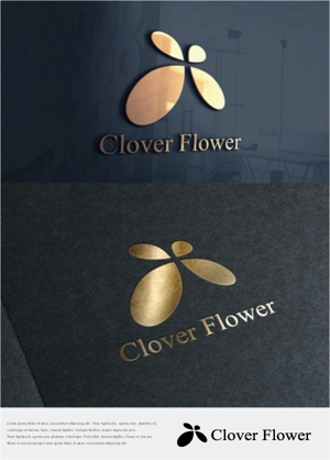 drkigawa (drkigawa)さんの花屋のＥＣサイト「Ｃｌｏｖｅｒ　Ｆｌｏｗｅｒ」のロゴマーク作成への提案