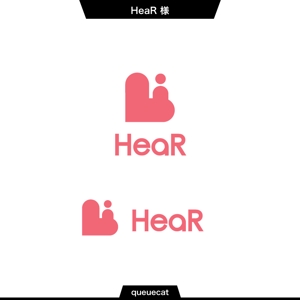 queuecat (queuecat)さんの「HeaR inc.」のロゴへの提案