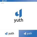 hi06_design (hi06)さんの資格試験、就活・転職試験対策アプリケーション会社「yuth」のロゴデザイン作成への提案