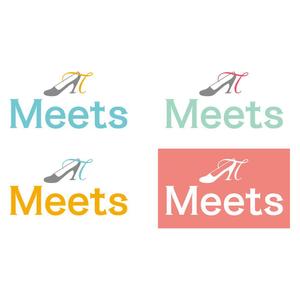 arnold (arnold)さんの女性らしい可愛い靴ブランド「Meets」のロゴ制作への提案