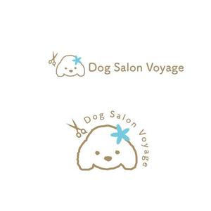 marukei (marukei)さんのドッグサロン「Dog Salon Voyage」の ロゴを作って頂きたいですへの提案