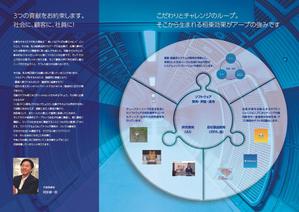 gou3 design (ysgou3)さんのIT企業　株式会社アープのパンフレット（A4二つ折り）への提案