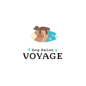 creyonさんのドッグサロン「Dog Salon Voyage」の ロゴを作って頂きたいですへの提案