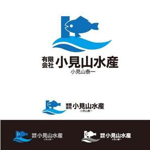 kora３ (kora3)さんの会社のロゴを作って欲しい。会社名  (有)小見山水産 小見山泰一 を入れて欲しいへの提案