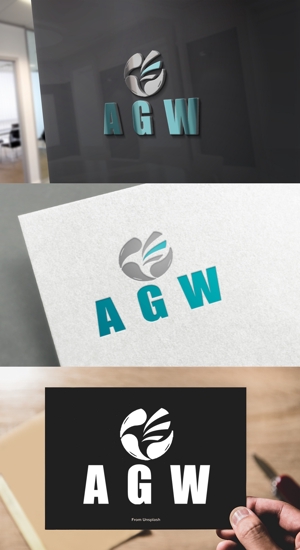 venusable ()さんの健材商社「AGW」のロゴへの提案