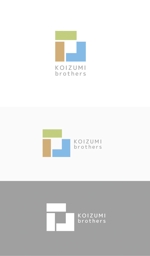 plus X (april48)さんの小泉建築㈱　新ライフスタイルブランド　「KOIZUMI BROTHERS」のロゴへの提案