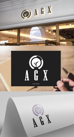 musaabez ()さんの健材商社「AGW」のロゴへの提案