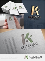drkigawa (drkigawa)さんの小泉建築㈱　新ライフスタイルブランド　「KOIZUMI BROTHERS」のロゴへの提案