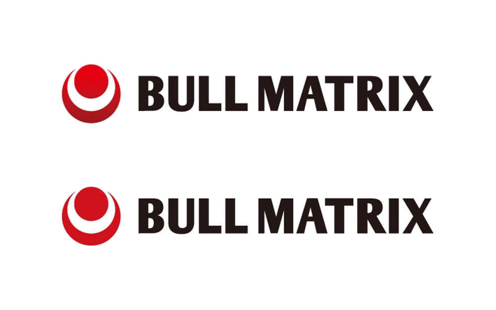 「BULL MATRIX」のロゴ作成