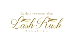 ririri design works (badass_nuts)さんのまつげエクステの店舗のロゴ「Lash Rush」への提案