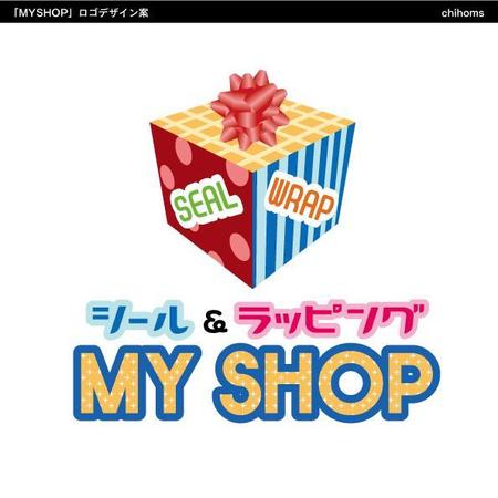 chihomsさんの新業態「MYSHOP」ロゴ作成依頼への提案