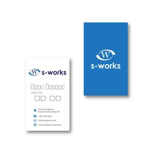 stack (stack)さんの物流業務システム「s-works」システムのロゴへの提案