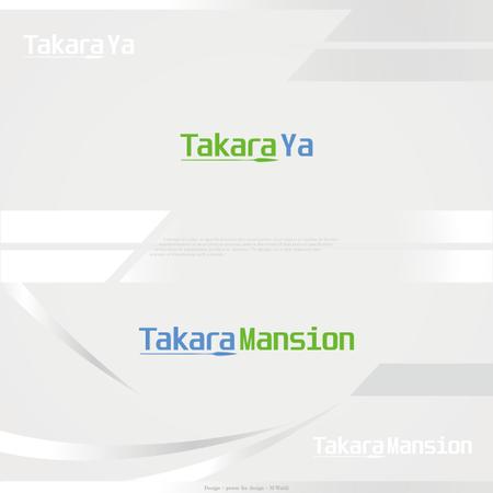 M-Waldi (Designlist)さんの不動産賃貸66年の会社ロゴデザイン→銘板を切り文字で作成し、名刺にも コーポレートカラー緑✖︎紺への提案