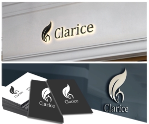 hope2017 (hope2017)さんの経営しているClub「Clarice」(クラリス)のロゴデザインへの提案
