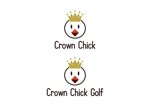 tora (tora_09)さんのゴルフブランド　crown chick golf   crown  chick 2通りロゴ製作への提案