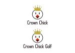 tora (tora_09)さんのゴルフブランド　crown chick golf   crown  chick 2通りロゴ製作への提案