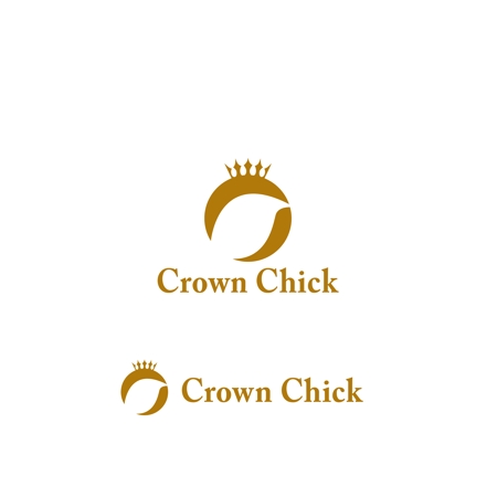 Syotagotoさんの事例 実績 提案 ゴルフブランド Crown Chick Golf Crown Chick 2通りロゴ製作 Crownchick クラウドソーシング ランサーズ