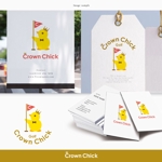 Morinohito (Morinohito)さんのゴルフブランド　crown chick golf   crown  chick 2通りロゴ製作への提案