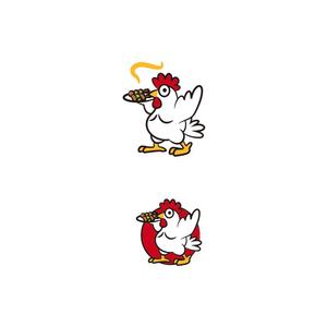 K-digitals (K-digitals)さんの焼き鳥屋のキャラクターのデザインへの提案