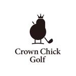 hatarakimono (hatarakimono)さんのゴルフブランド　crown chick golf   crown  chick 2通りロゴ製作への提案