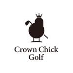 hatarakimono (hatarakimono)さんのゴルフブランド　crown chick golf   crown  chick 2通りロゴ製作への提案