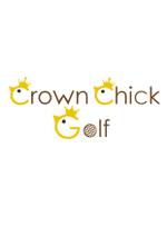 naoya (gonza828)さんのゴルフブランド　crown chick golf   crown  chick 2通りロゴ製作への提案