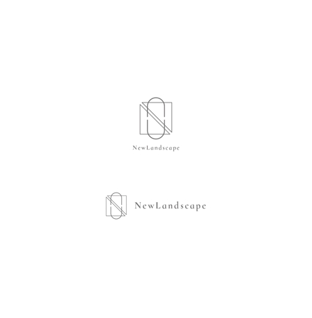 nakagami (nakagami3)さんのアクセサリーショップサイト 「NewLandscape」のロゴへの提案