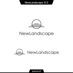 queuecat (queuecat)さんのアクセサリーショップサイト 「NewLandscape」のロゴへの提案