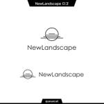 queuecat (queuecat)さんのアクセサリーショップサイト 「NewLandscape」のロゴへの提案