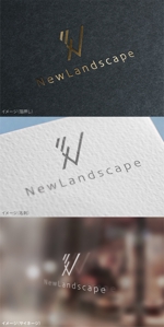 mogu ai (moguai)さんのアクセサリーショップサイト 「NewLandscape」のロゴへの提案