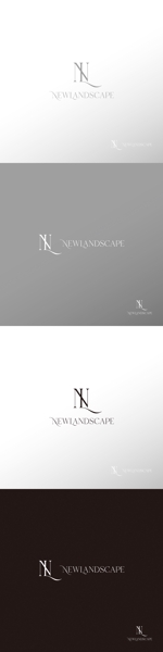 doremi (doremidesign)さんのアクセサリーショップサイト 「NewLandscape」のロゴへの提案
