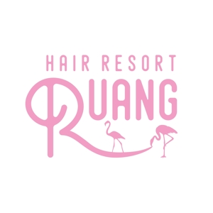竜の方舟 (ronsunn)さんの！！大募集！！hair resort Ruang ロゴコンペ☆☆☆への提案