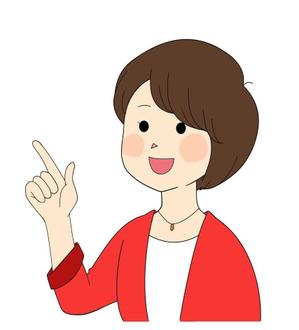 MIKA (mamemansan)さんの長野県長野市の地域情報ブログ執筆者（女性）のキャラクターデザインへの提案