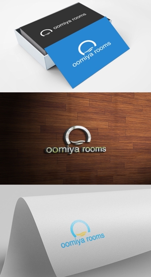 charisabse ()さんの民泊施設「oomiya rooms」のロゴへの提案