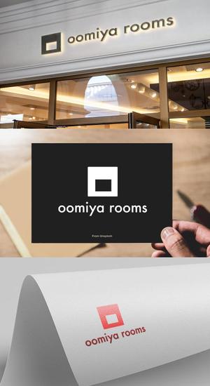 musaabez ()さんの民泊施設「oomiya rooms」のロゴへの提案