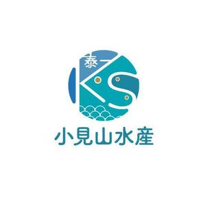 wawamae (wawamae)さんの会社のロゴを作って欲しい。会社名  (有)小見山水産 小見山泰一 を入れて欲しいへの提案