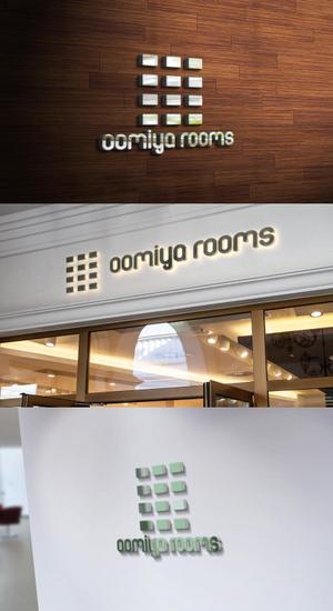 viracochaabin ()さんの民泊施設「oomiya rooms」のロゴへの提案