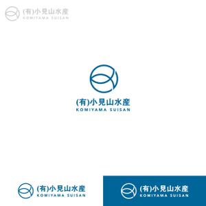 Puchi (Puchi2)さんの会社のロゴを作って欲しい。会社名  (有)小見山水産 小見山泰一 を入れて欲しいへの提案