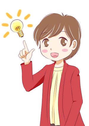 みと ()さんの長野県長野市の地域情報ブログ執筆者（女性）のキャラクターデザインへの提案