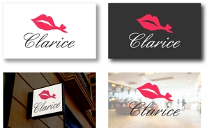 StageGang (5d328f0b2ec5b)さんの経営しているClub「Clarice」(クラリス)のロゴデザインへの提案