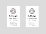 内山 (Jin1984)さんの十方よしを実現する会社「REAL INSIGHT」の名刺デザインへの提案