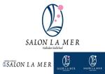 TRdesign (takaray)さんのネイルサロン「SALON ＬＡ ＭＥＲ」サロン ラメールのロゴへの提案